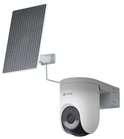 EZVIZ HB8 Lite Conectividad dual: 4G (SIM) y Wi-Fi 2K+  Resolution + Panel solar