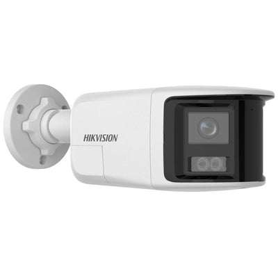 DS-2CD1T63G2P-LIUF/SRB  Cámara IP Dual 6 Mp 180°  Exterior IP67 Ultra Baja Iluminación Soporta memoria micro SD