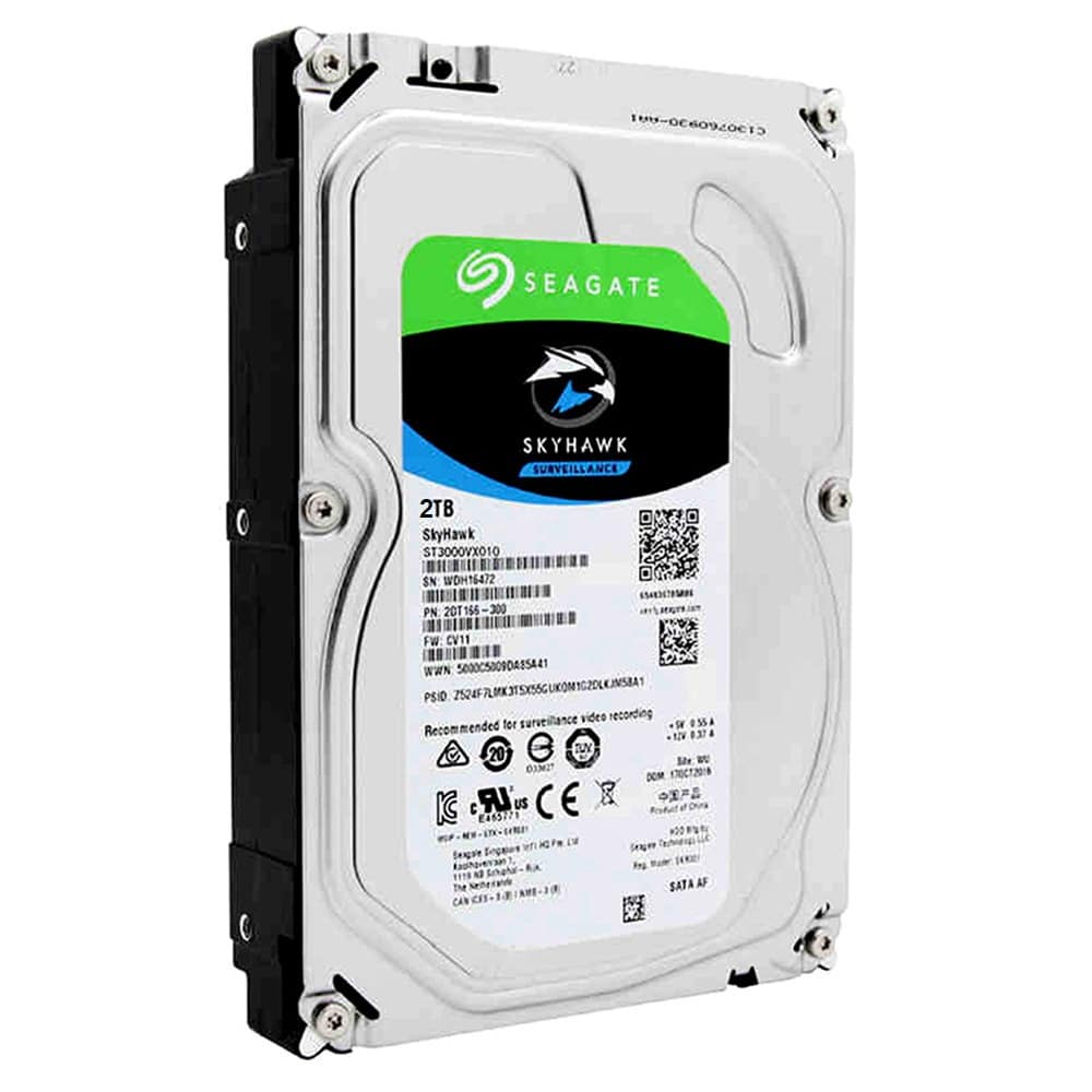 Disco Duro Seagate SkyHawk 2TB Desktop 3.5" SATA 5900RPM  64MB Videovigilancia